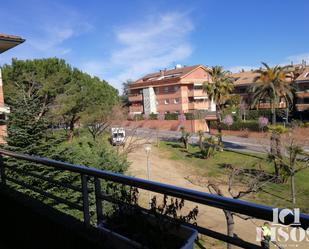Bedroom of Flat to rent in Sant Cugat del Vallès  with Heating, Parquet flooring and Terrace