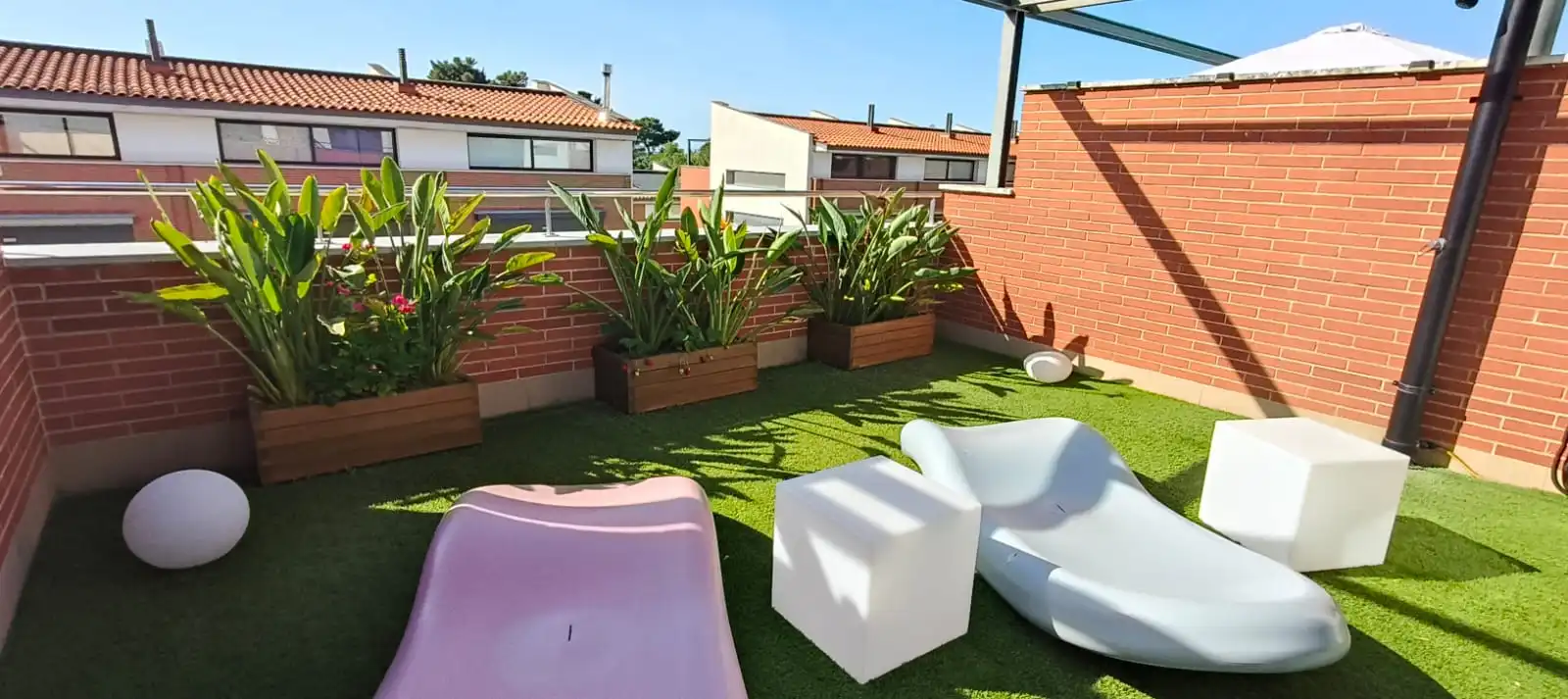 Terrasse von Haus oder Chalet zum Verkauf in Sant Andreu de Llavaneres mit Klimaanlage, Heizung und Privatgarten