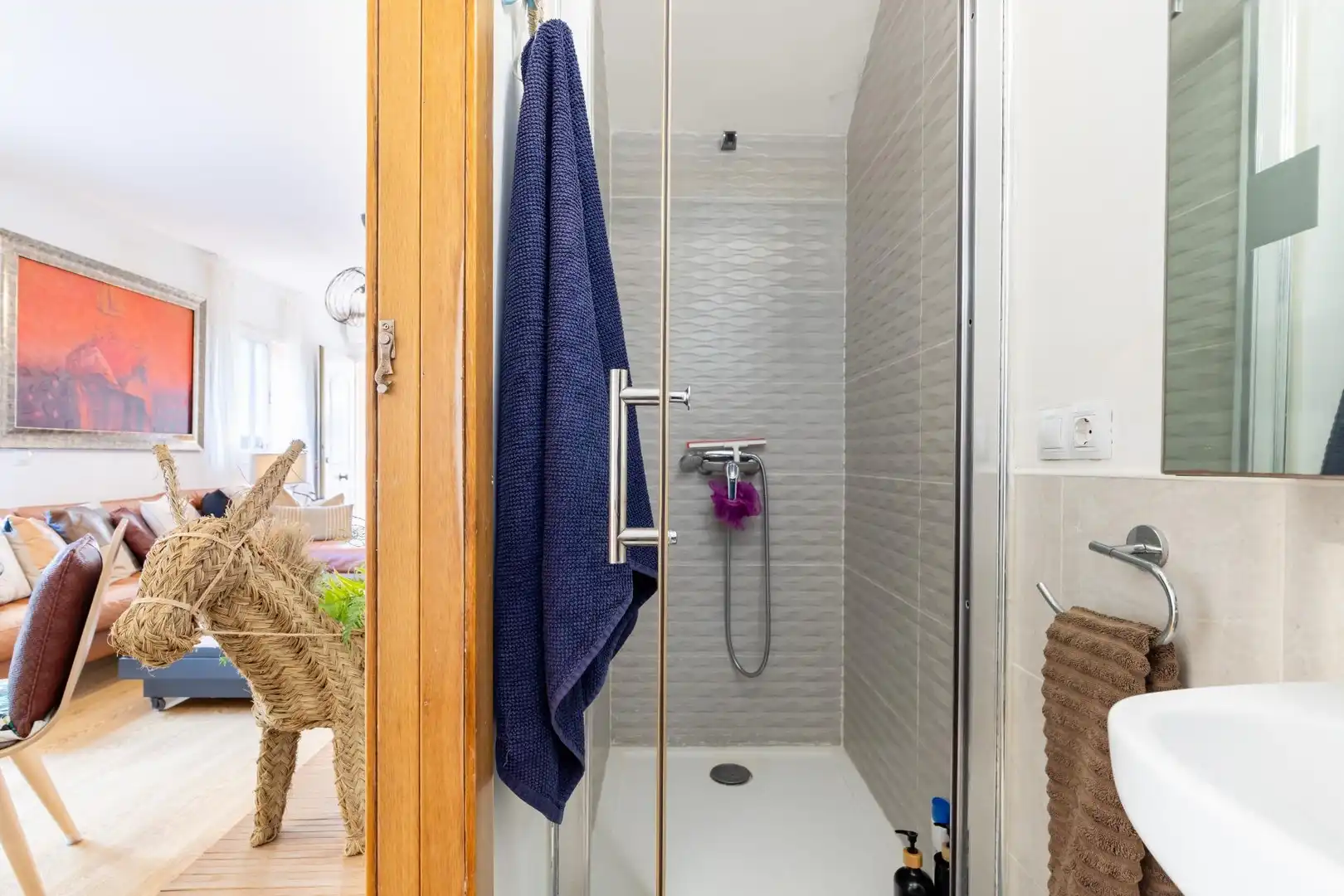 Baño de Casa adosada en venta en  Palma de Mallorca con Aire acondicionado, Calefacción y Jardín privado