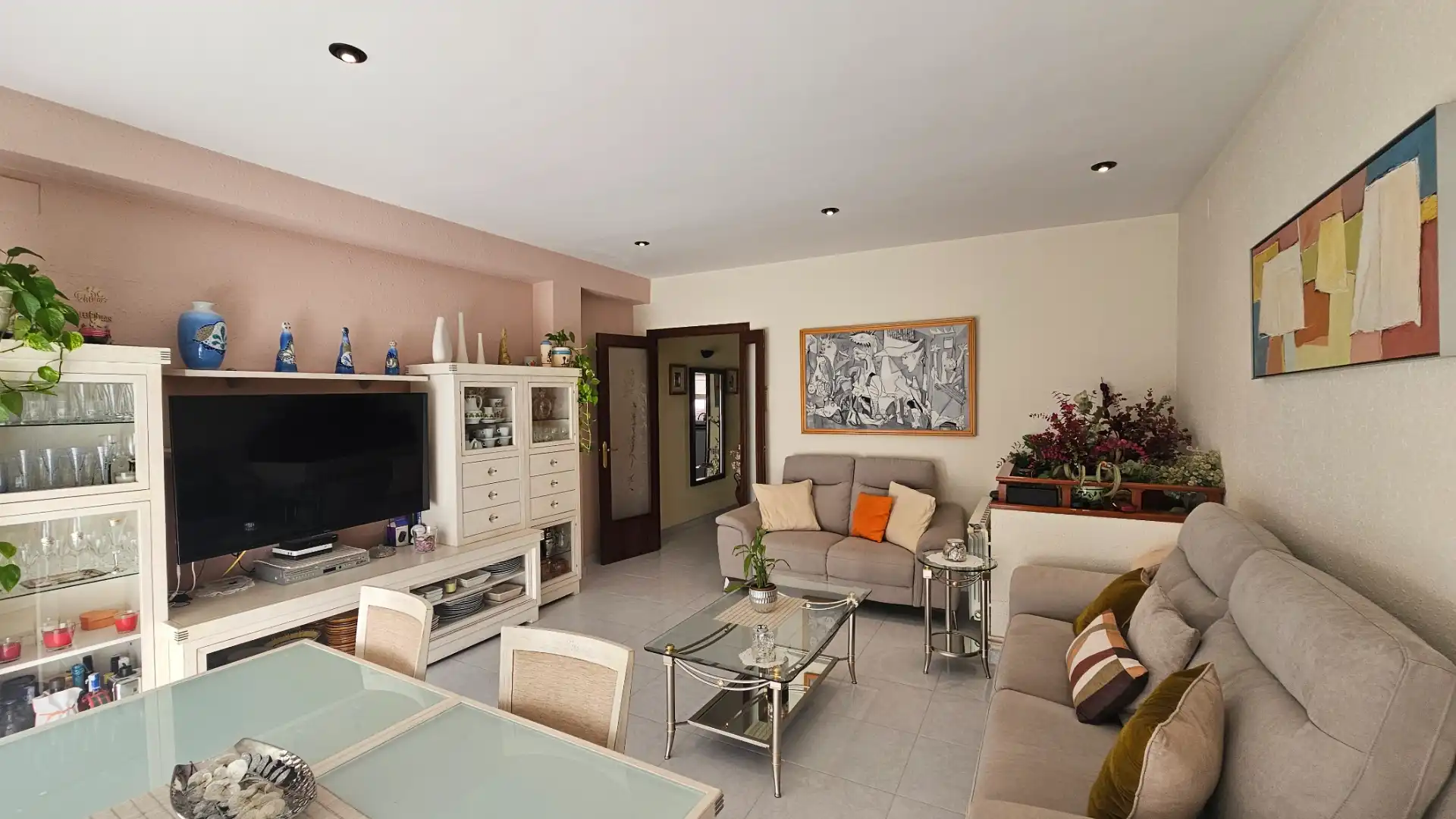 Sala de estar de Casa o chalet en venta en Sabadell con Aire acondicionado, Calefacción y Terraza