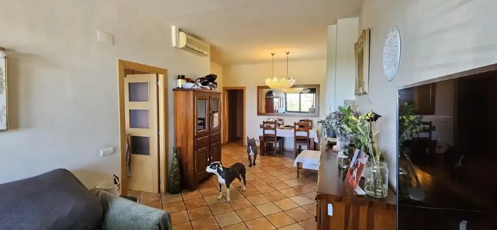 Living room of Ground floor for sale in Badalona  with Air Conditioner, Heating and Terrace