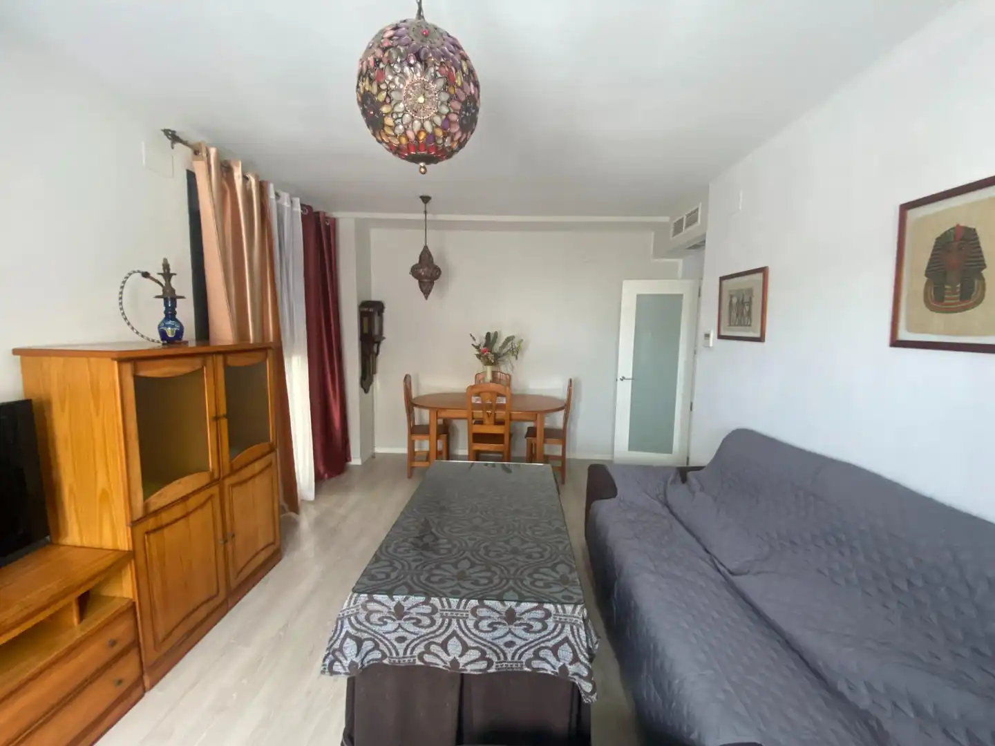 Sala de estar de Piso en venta en Sanlúcar de Barrameda con Aire acondicionado, Jardín privado y Terraza
