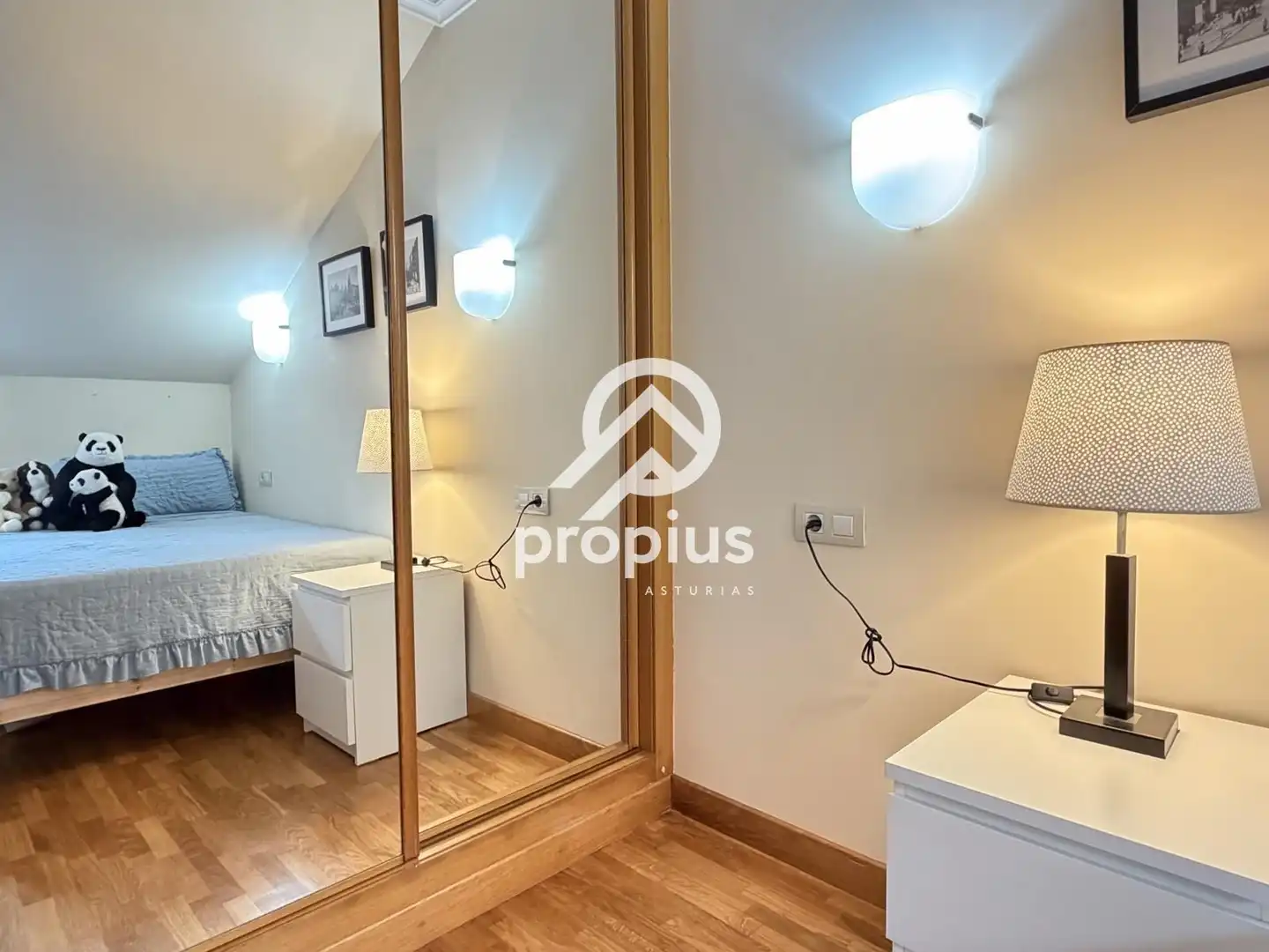 Bedroom of Flat for sale in Llanes  with Heating and Furnished