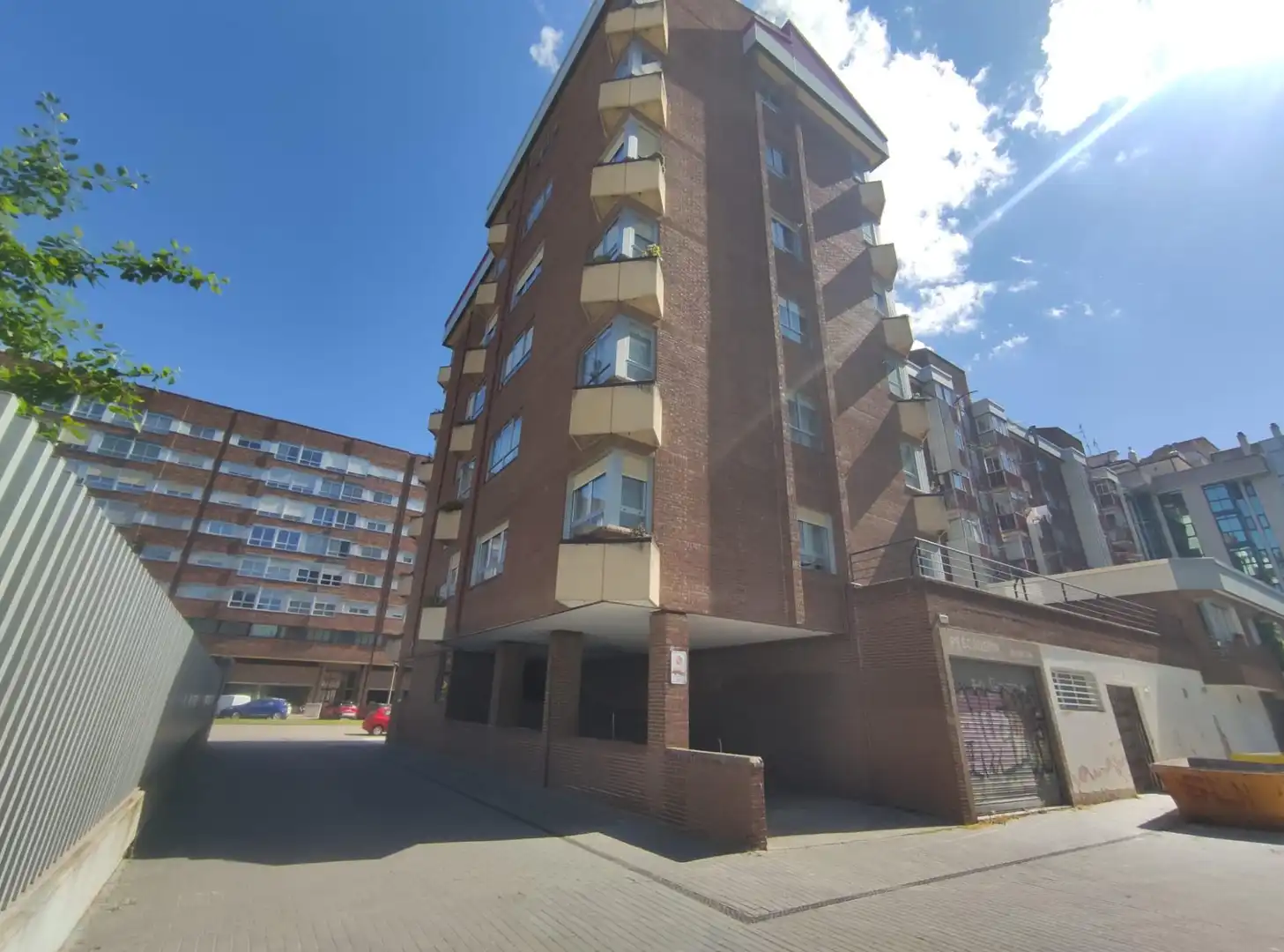 Exterior view of Flat for sale in Burgos  with Heating, Parquet flooring and Storage room