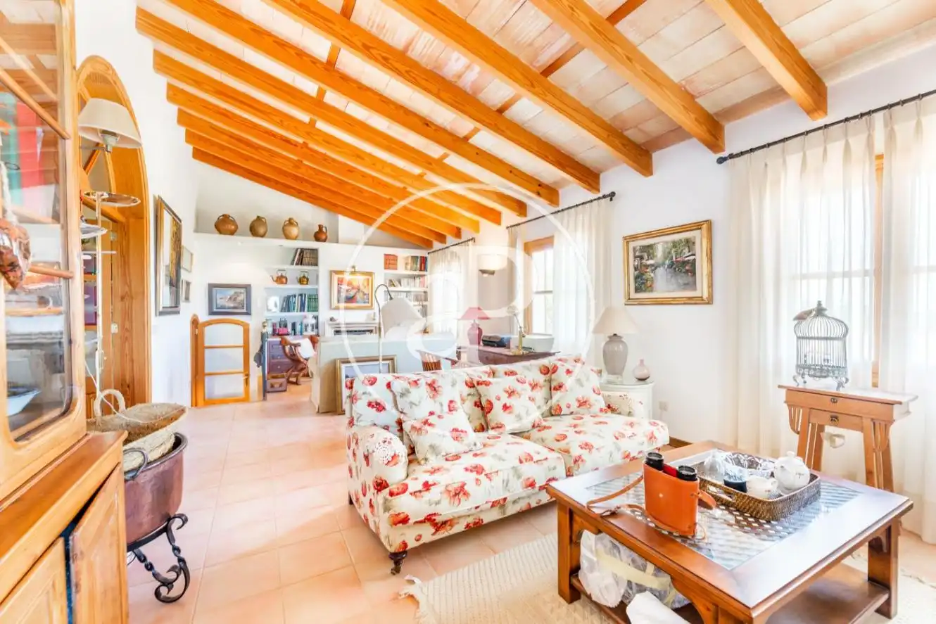 Sala d'estar de Casa o xalet en venda en Manacor amb Calefacció, Jardí privat i Terrassa