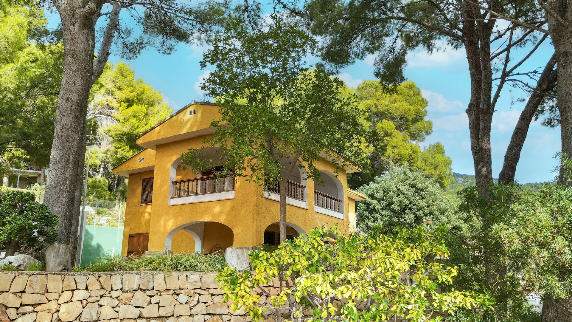 Exterior view of House or chalet for sale in Benicasim / Benicàssim  with Private garden, Terrace and Swimming Pool