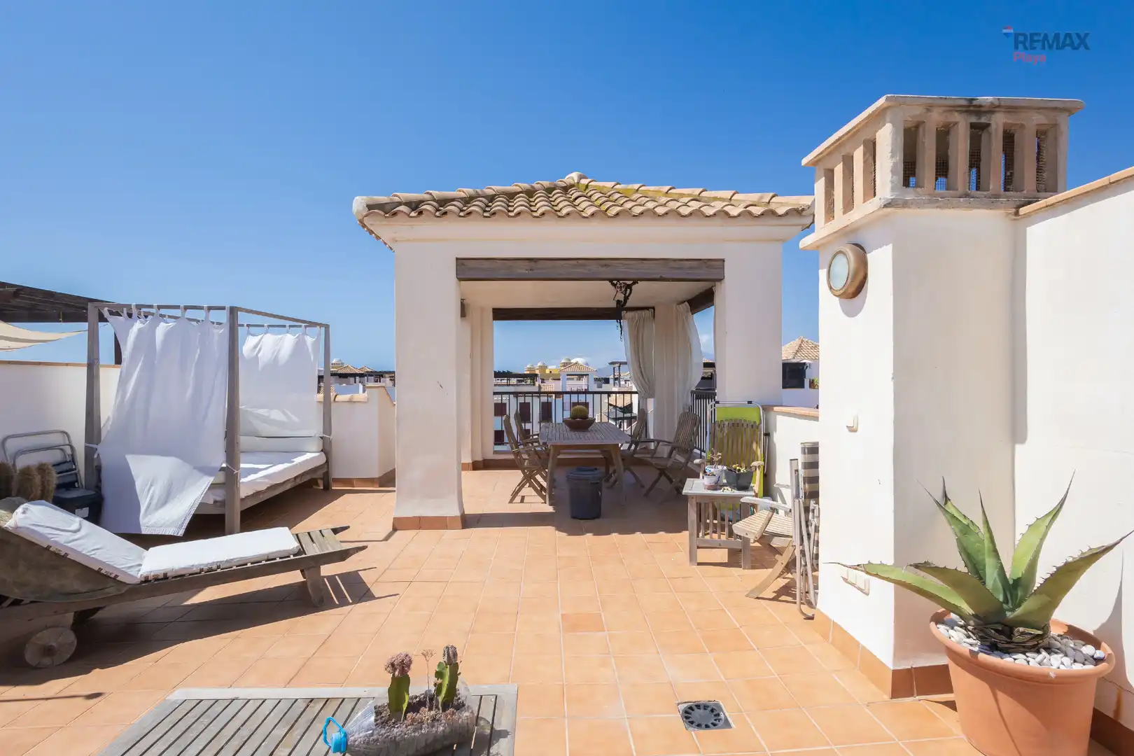 Terraza de Ático en venta en Vera con Aire acondicionado, Terraza y Piscina comunitaria