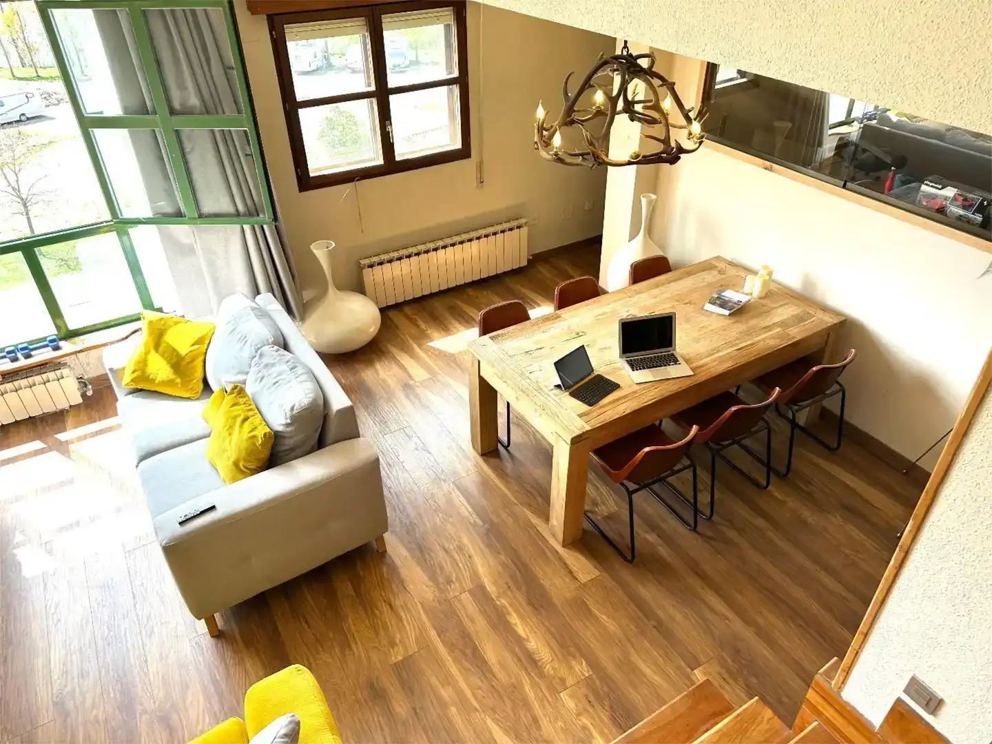 Sala de estar de Piso en venta en Riaño con Trastero y Amueblado