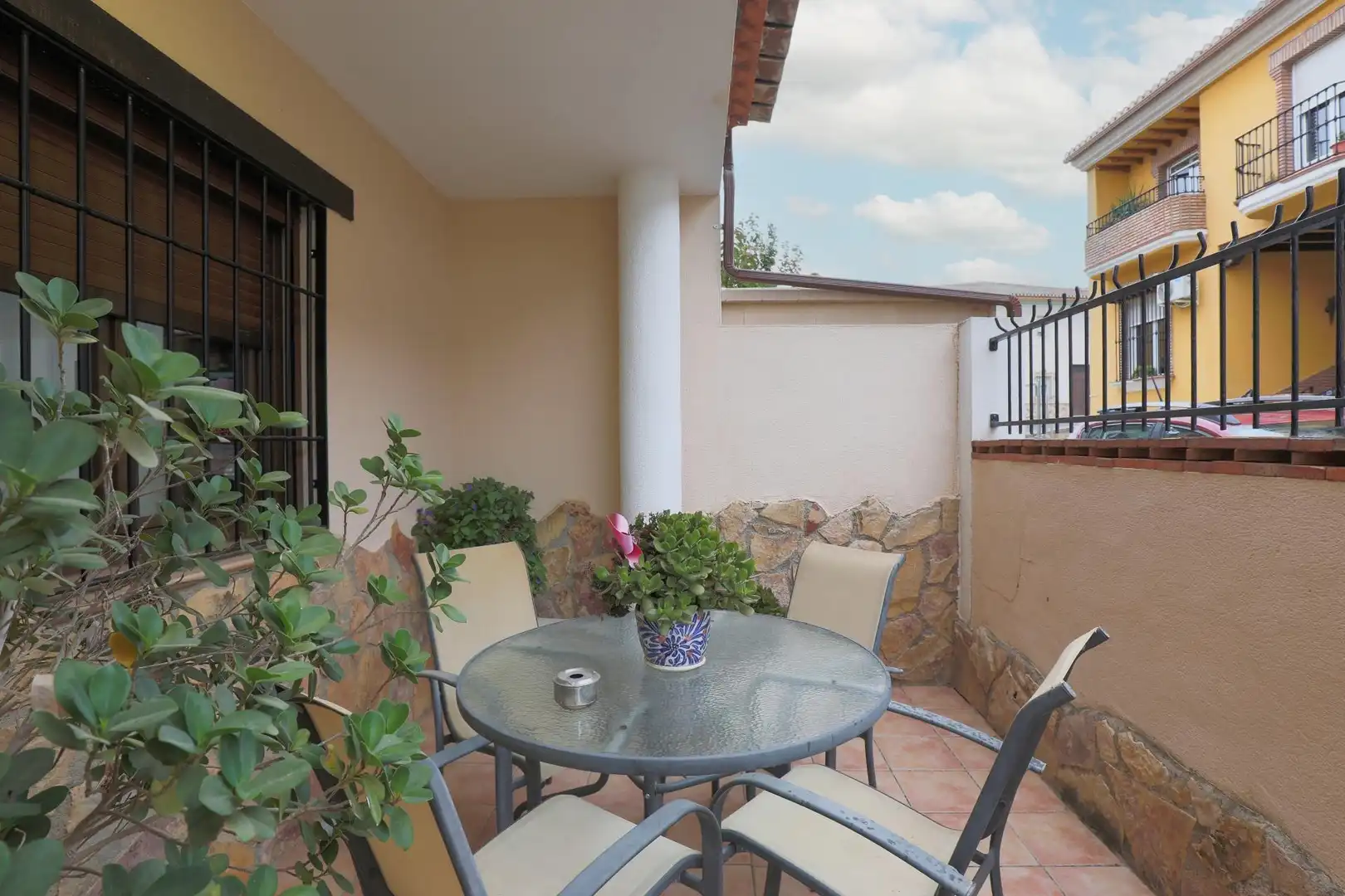 Terrasse von Haus oder Chalet zum Verkauf in Padul mit Klimaanlage, Heizung und Privatgarten