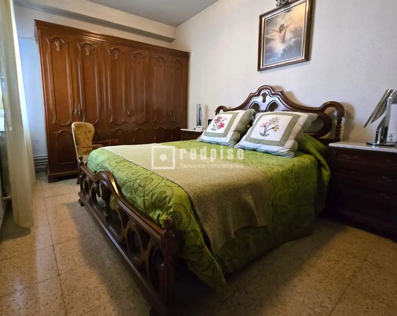Bedroom of Flat for sale in Madrid  with Air Conditioner, Heating and Terrace