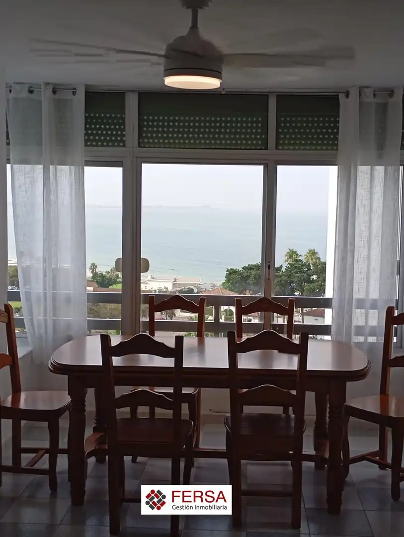 Comedor de Apartamento de alquiler en El Puerto de Santa María con Aire acondicionado, Calefacción y Terraza