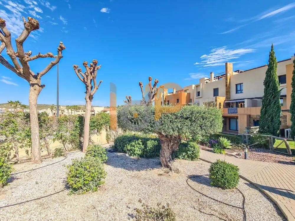 Exterior view of Flat for sale in Vera  with Air Conditioner, Private garden and Community pool