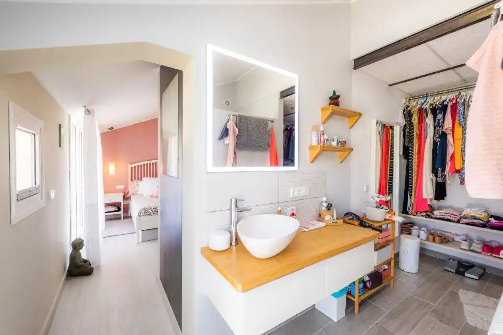Bathroom of Houses for sale in Pollença  with Air Conditioner, Heating and Private garden
