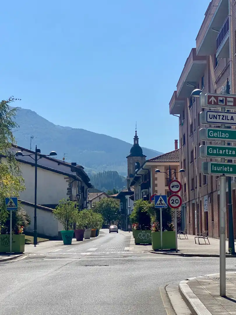 Vista exterior de Piso en venta en Aretxabaleta con Trastero, Amueblado y Balcón