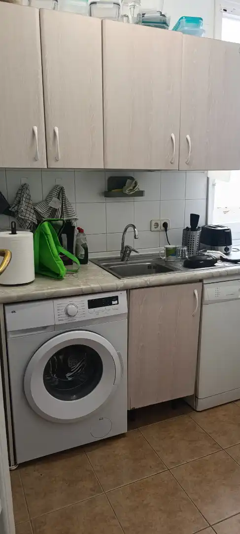 Cuina de Pis de lloguer en Madrid amb Calefacció, Parquet i Moblat