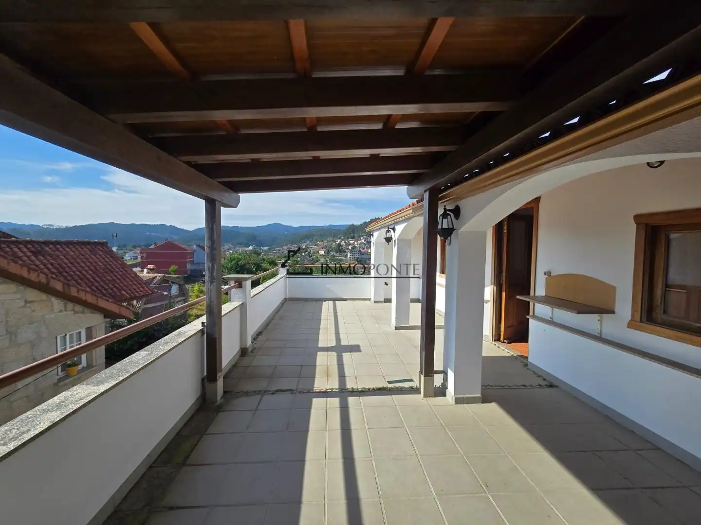 Terrace of Flat for rent in Soutomaior  with Heating, Terrace and Balcony