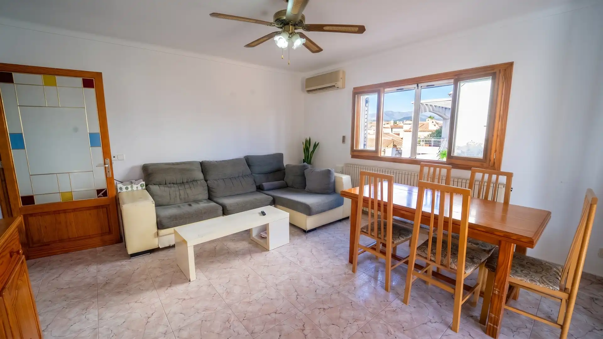 Sala d'estar de Casa o xalet en venda en Felanitx amb Aire condicionat i Traster