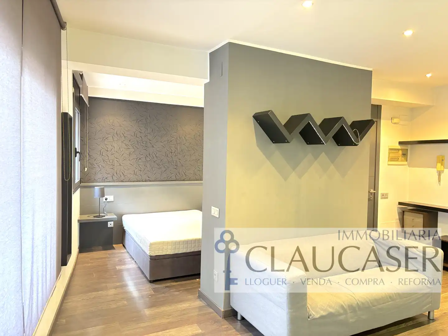 Bedroom of Flat for rent in Santa Coloma de Gramenet  with Heating, Furnished and Oven