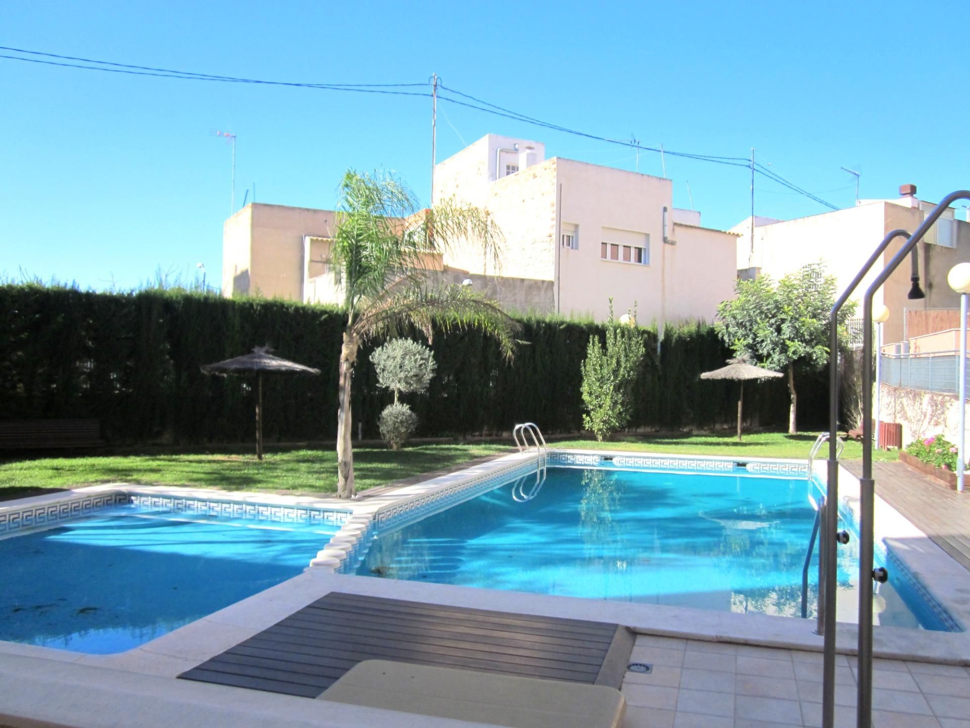 Swimming pool of Flat for sale in  Murcia Capital  with Air Conditioner, Heating and Private garden