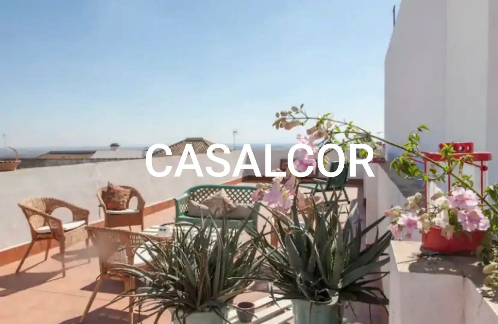 Terraza de Casa o chalet de alquiler en Mairena del Alcor con Aire acondicionado, Terraza y Amueblado