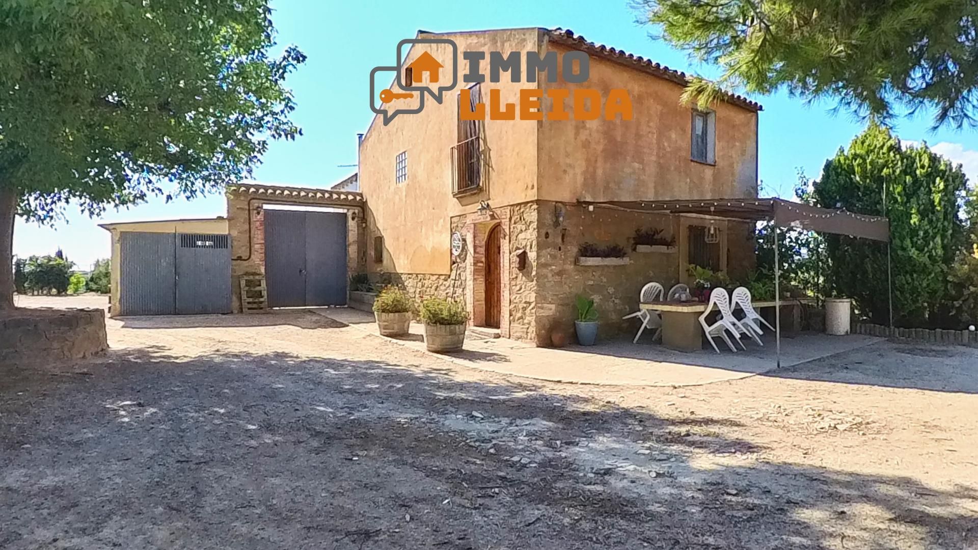 Exterior view of House or chalet for sale in Castellserà  with Heating, Private garden and Terrace