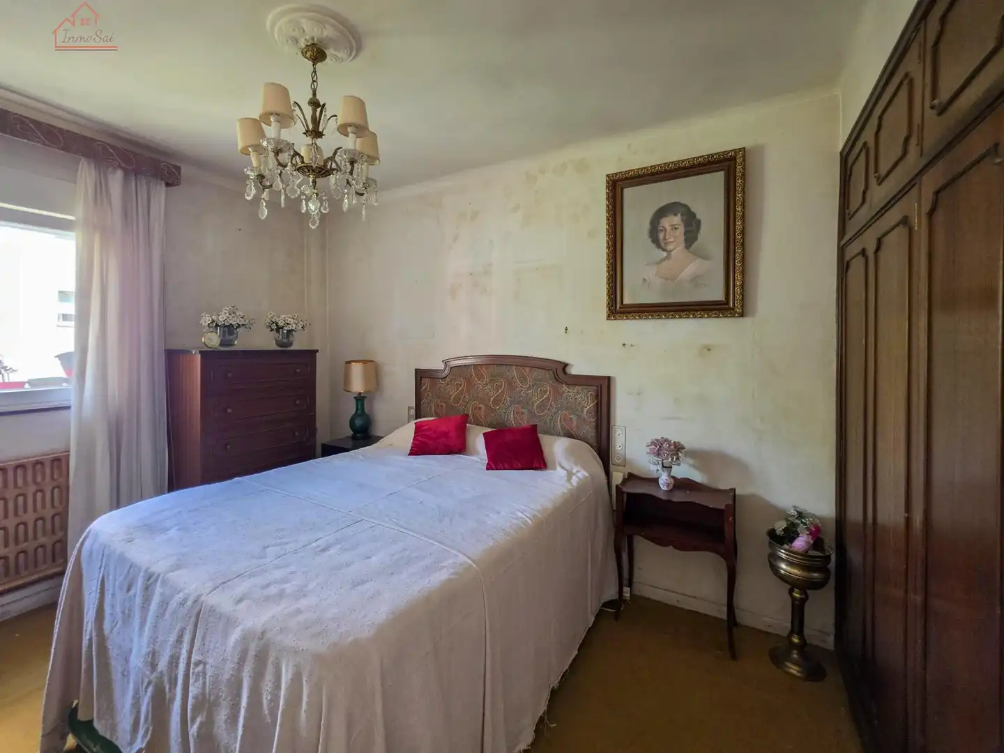 Bedroom of Flat for sale in Madrid  with Heating and Furnished