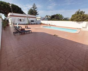 Swimming pool of House or chalet for sale in Chipiona  with Air Conditioner, Terrace and Swimming Pool