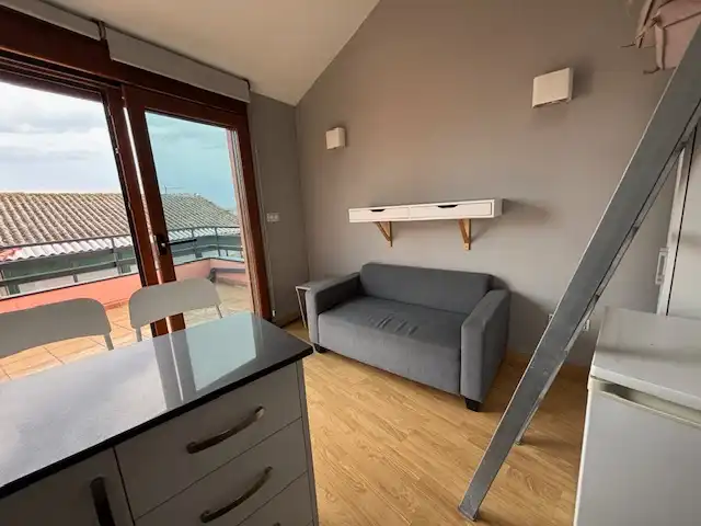Terraza de Ático de alquiler en Ferrol con Calefacción, Parquet y Terraza