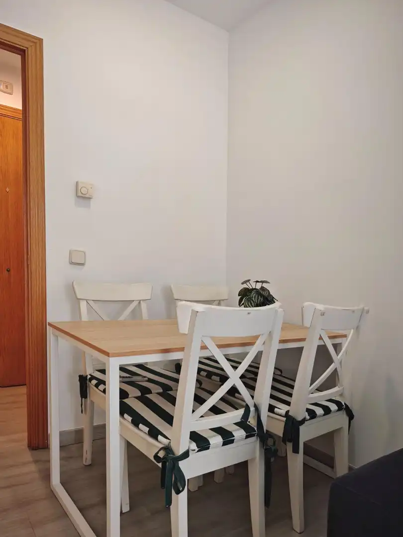 Comedor de Piso de alquiler en Madrid con Aire acondicionado, Calefacción y Amueblado