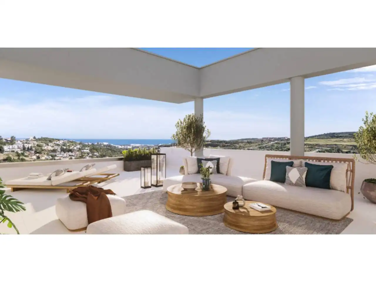 Terrace of Attic for sale in Estepona  with Air Conditioner, Heating and Terrace