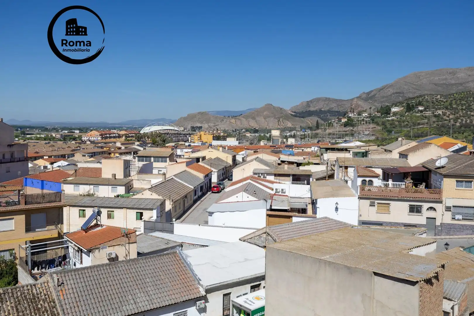 Vista exterior de Piso en venta en Atarfe con Balcón
