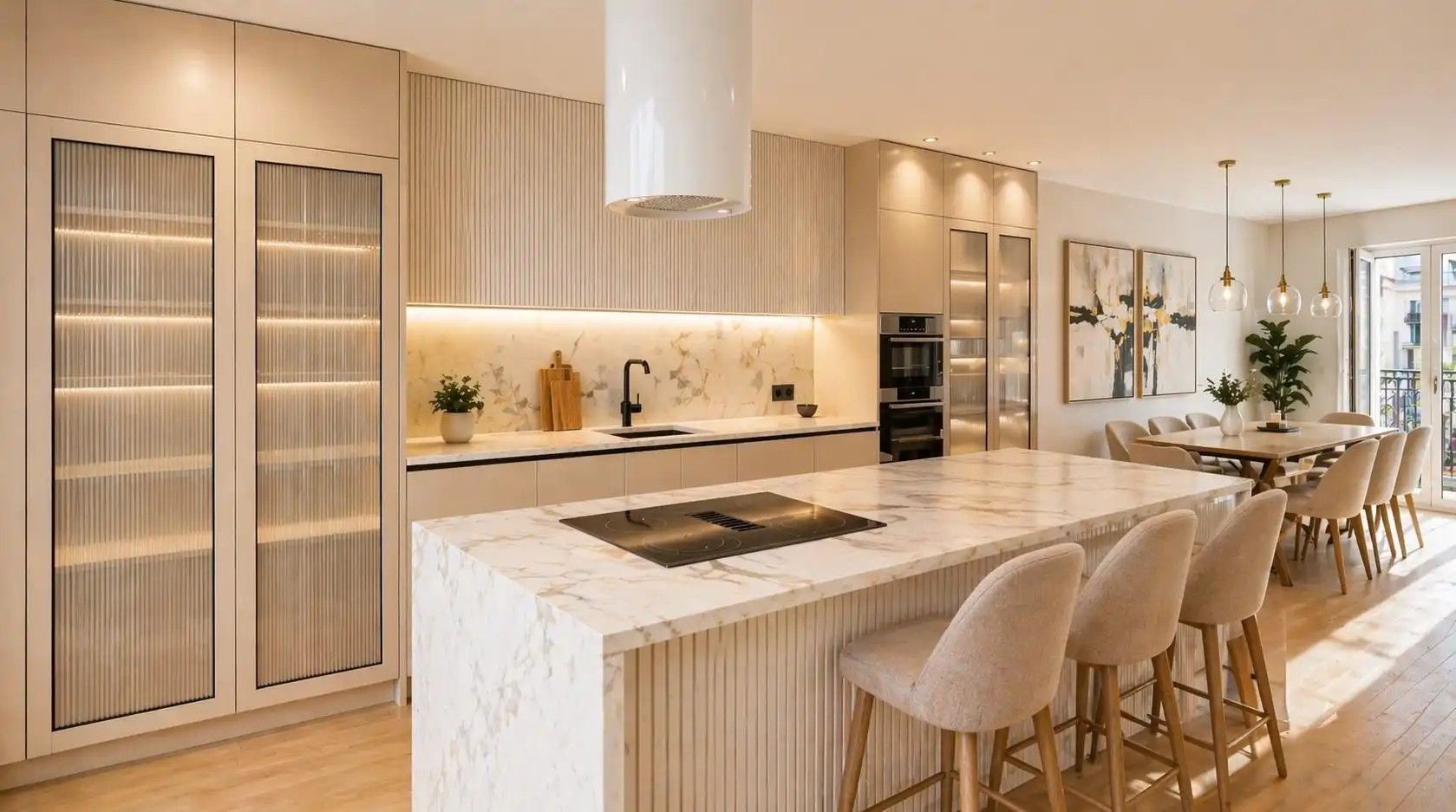Cocina de Piso en venta en Zaragoza con Calefacción, Trastero y Balcón