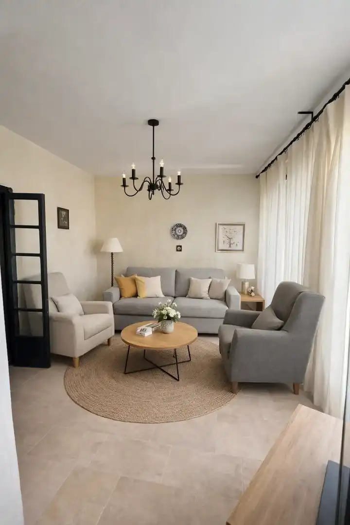 Sala de estar de Casa o chalet en venta en Trujillo con Aire acondicionado, Jardín privado y Trastero