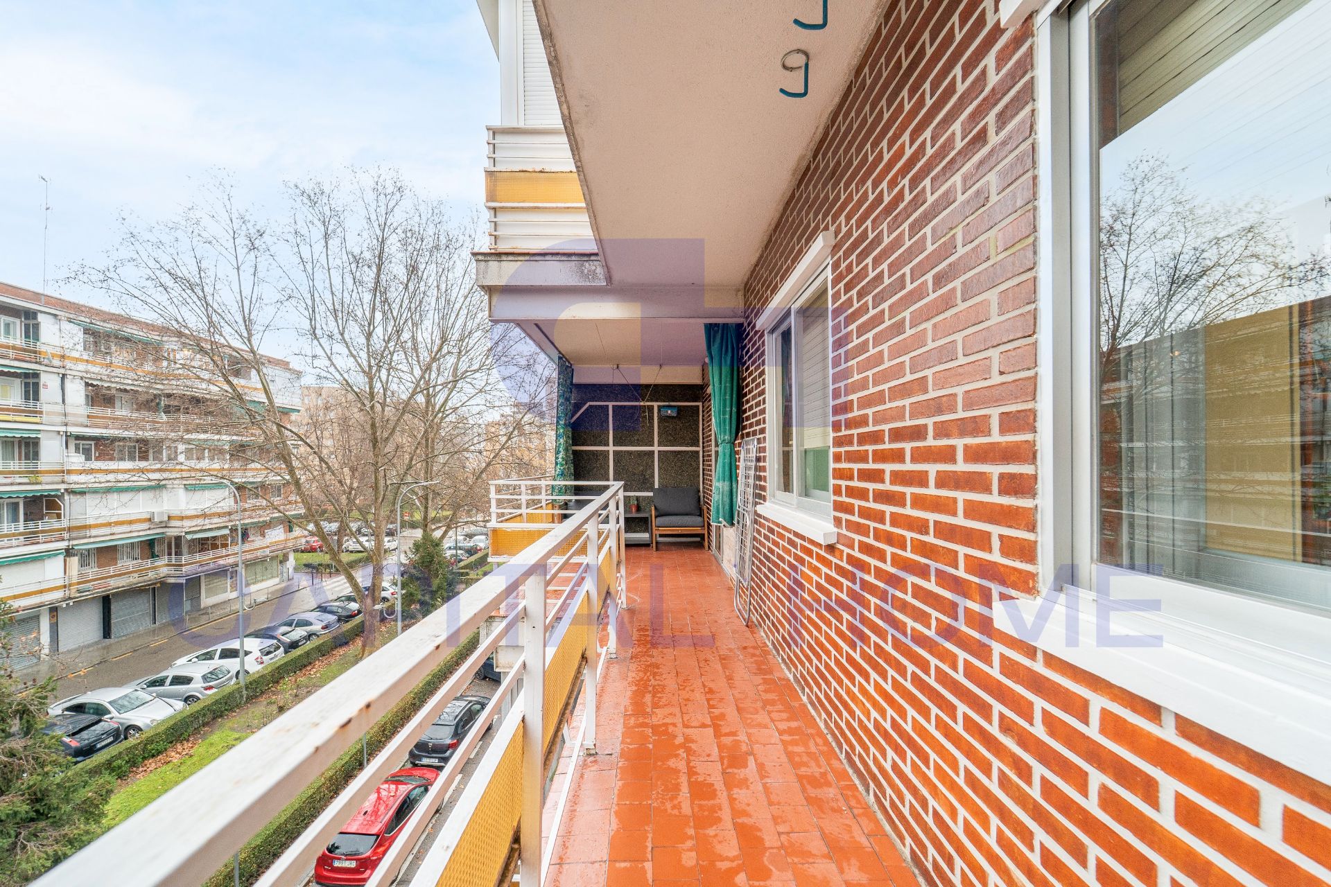 Exterior view of Flat for sale in Móstoles  with Heating, Terrace and Furnished