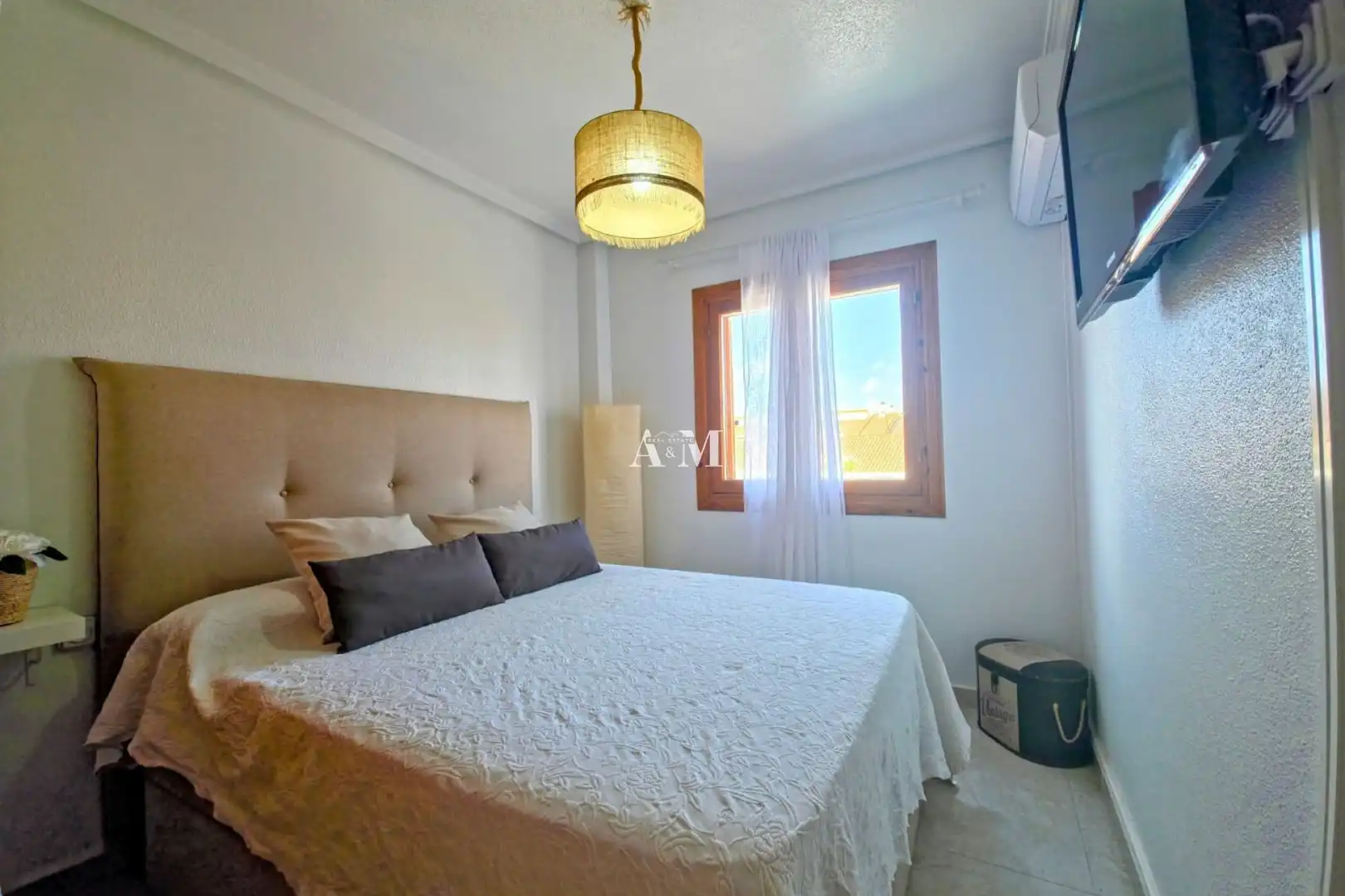Bedroom of Flat for rent in Pilar de la Horadada  with Air Conditioner, Heating and Terrace