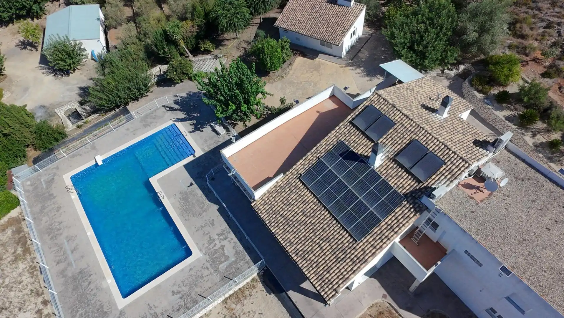 Piscina de Casa o xalet en venda en Xàtiva amb Aire condicionat, Calefacció i Jardí privat