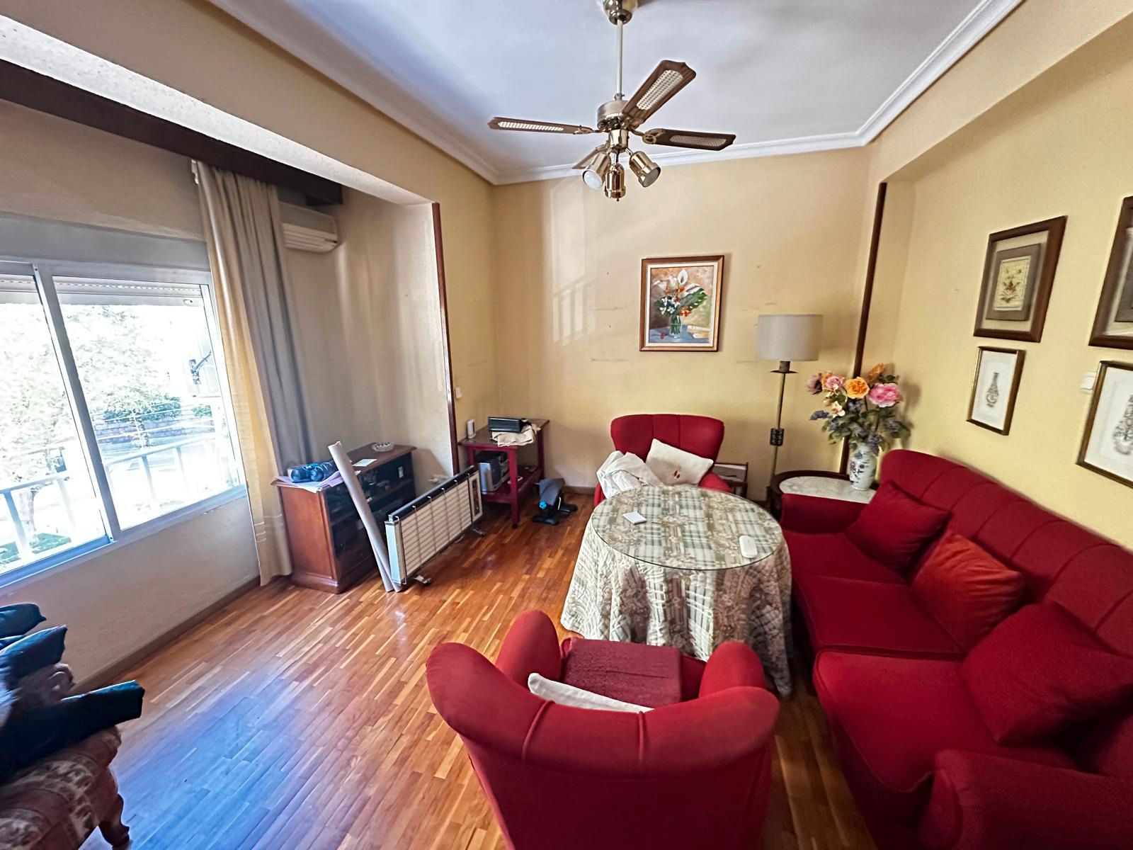 Living room of Flat for sale in  Jaén Capital  with Air Conditioner and Furnished