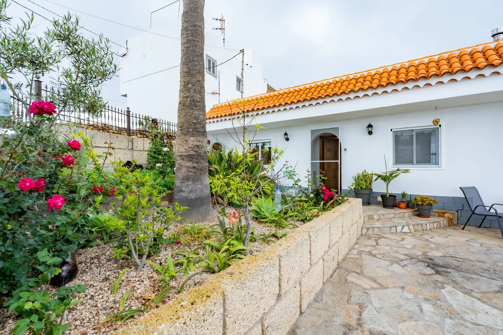 Vista exterior de Finca rústica en venta en Granadilla de Abona con Aire acondicionado, Jardín privado y Terraza