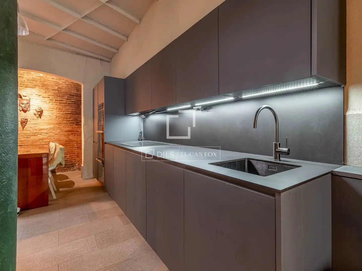 Cocina de Piso en venta en Barcelona con Aire acondicionado, Calefacción y Terraza