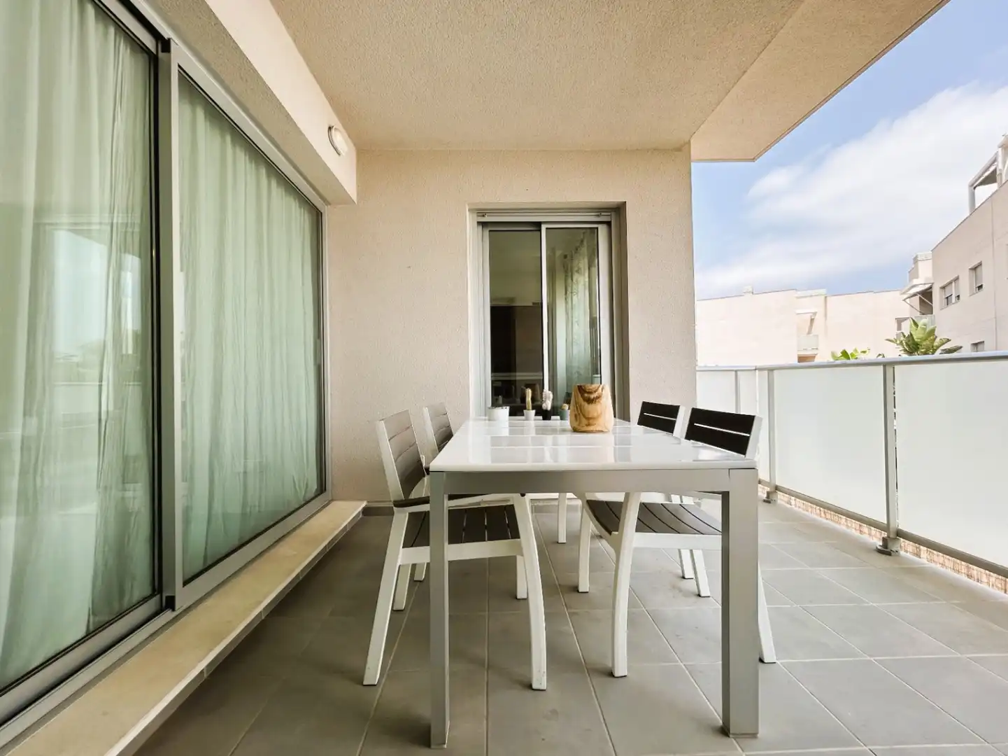 Terrace of Apartments for rent in Jávea / Xàbia  with Air Conditioner, Private garden and Terrace