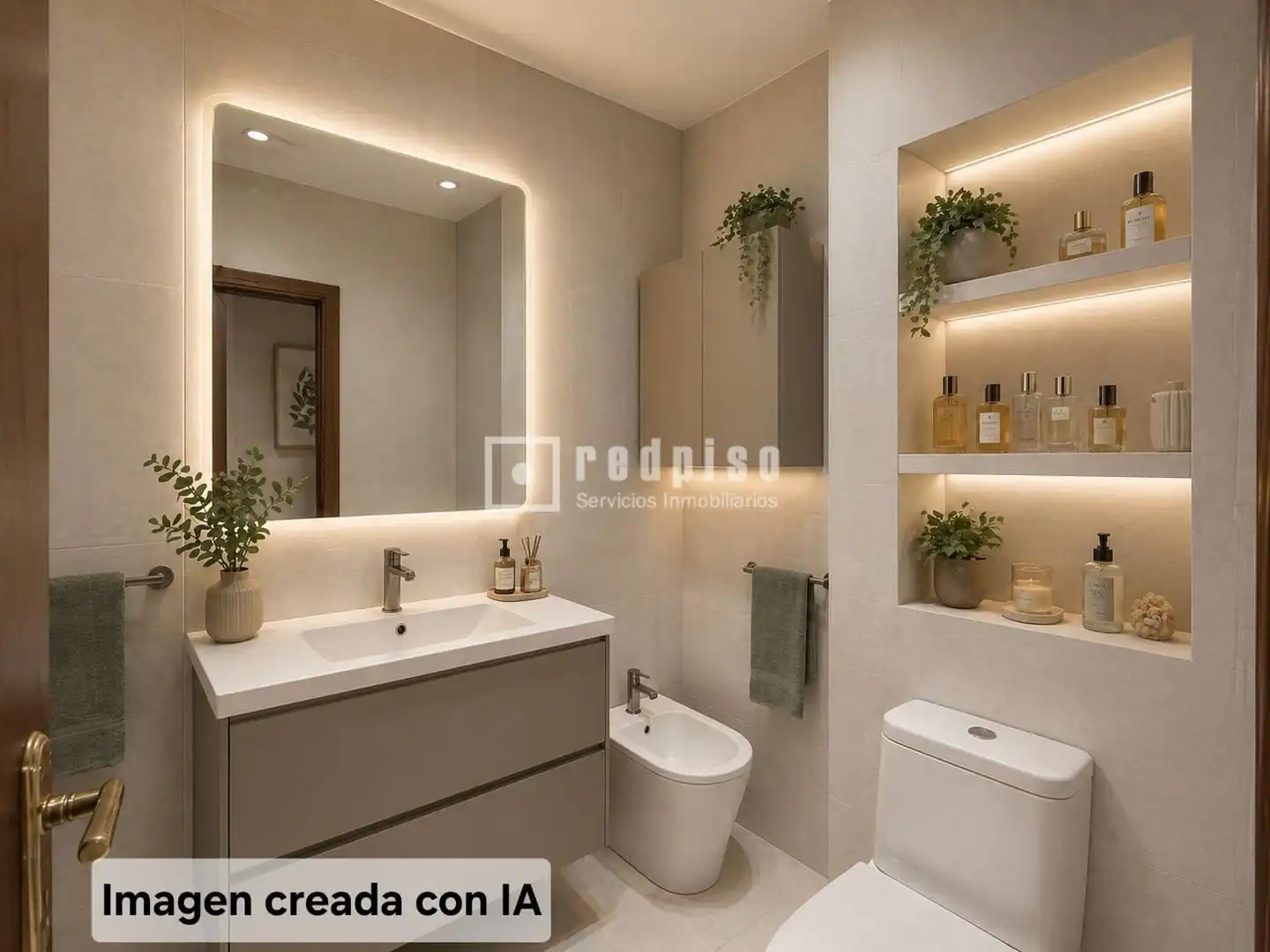 Baño de Piso en venta en Madrid con Aire acondicionado, Calefacción y Terraza