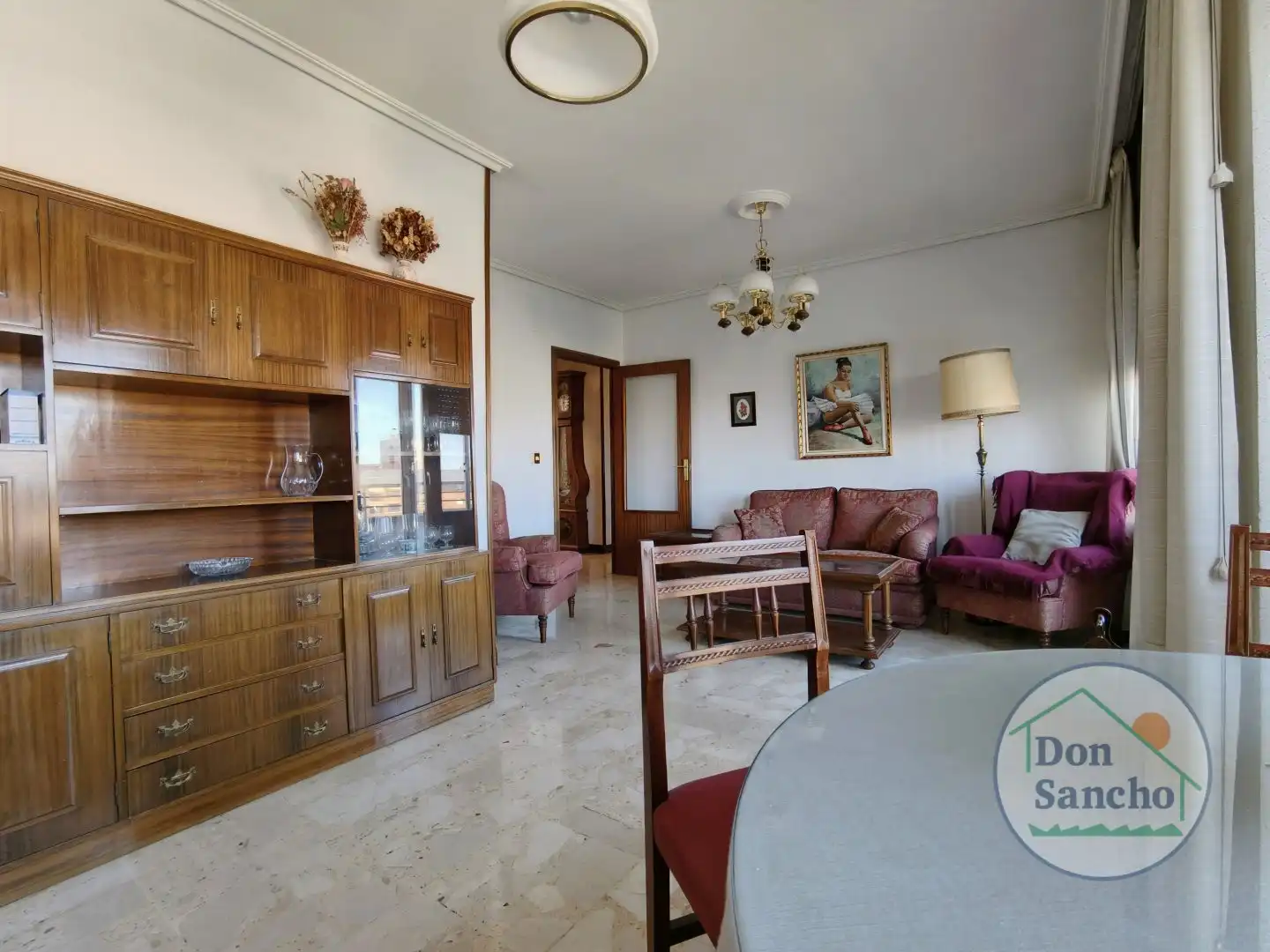 Sala de estar de Piso en venta en Valladolid con Calefacción, Terraza y Trastero