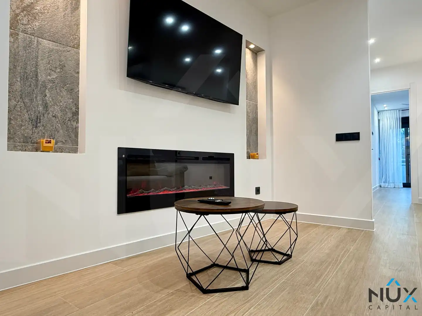 Sala de estar de Piso en venta en Cullera con Aire acondicionado, Calefacción y Amueblado