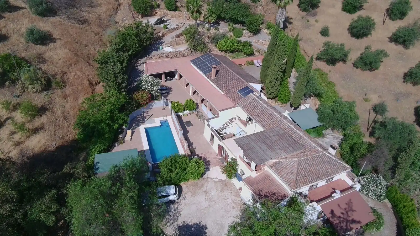 Vista exterior de Casa o chalet en venta en Álora con Aire acondicionado, Calefacción y Jardín privado
