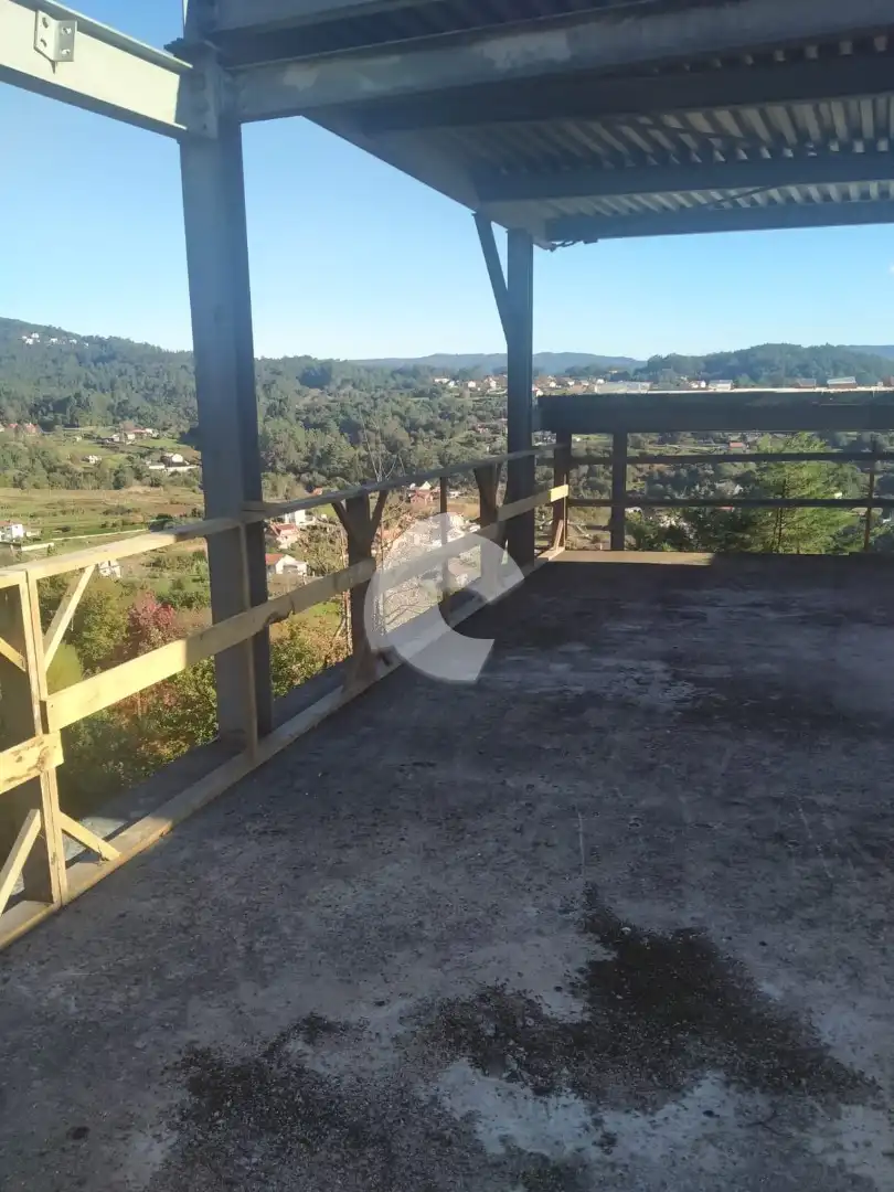 Terraza de Casa o chalet en venta en Vilaboa con Jardín privado