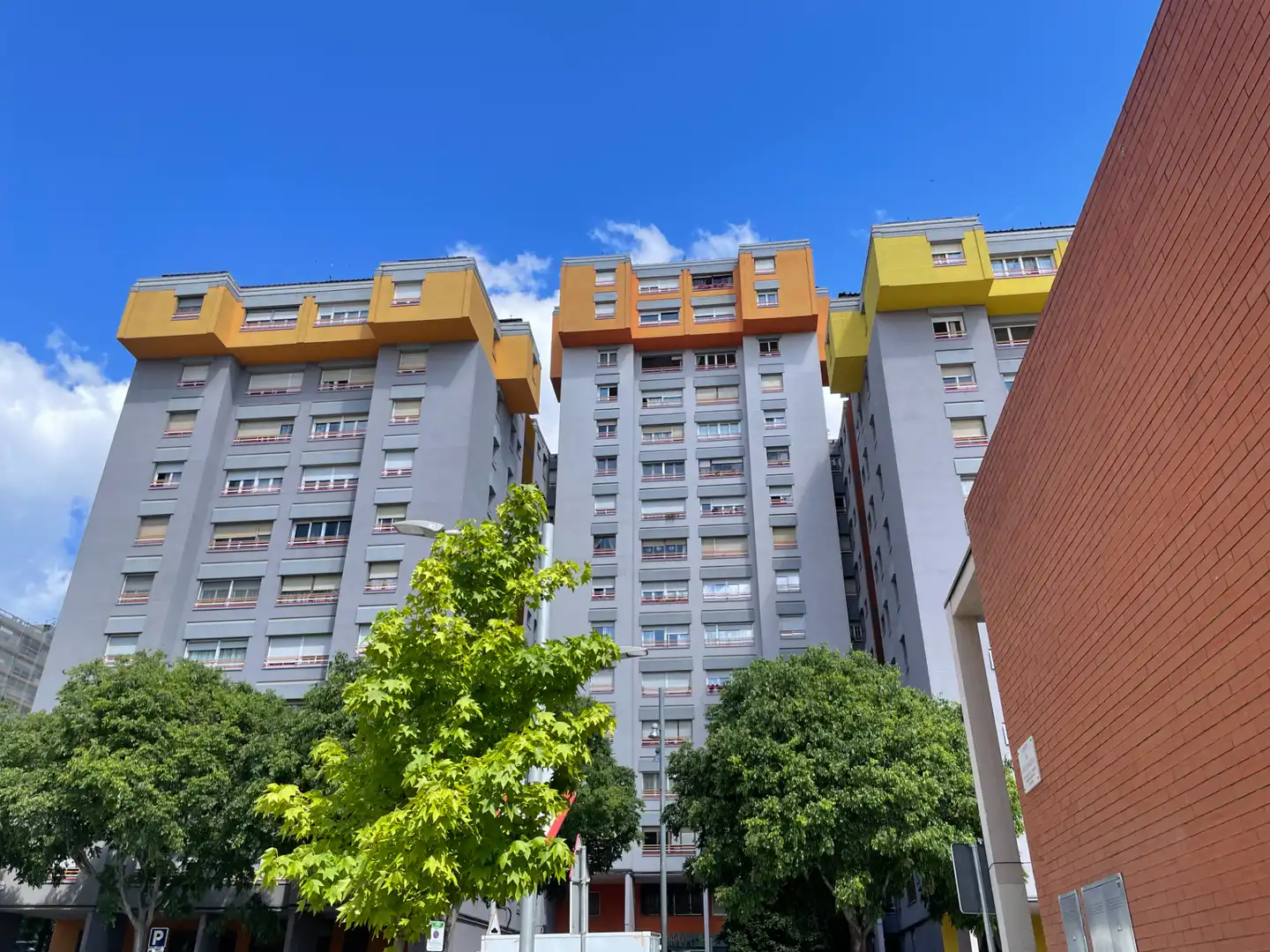 Exterior view of Flat for sale in Barcelona  with Heating, Furnished and Balcony