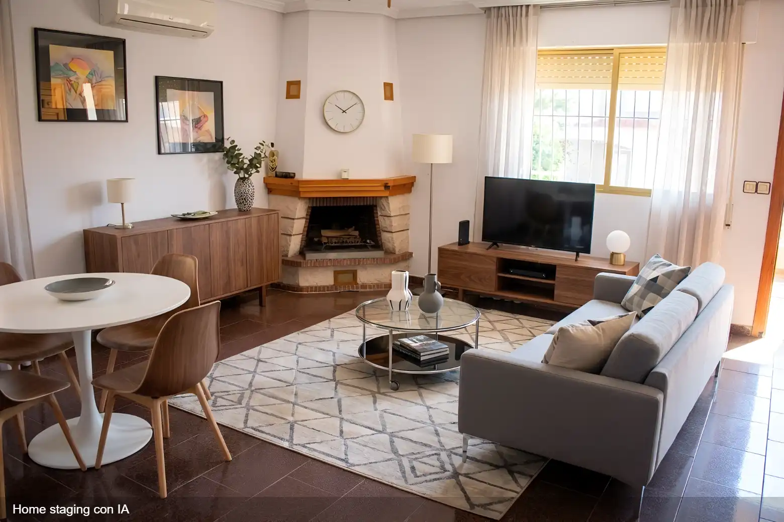 Sala d'estar de Casa adosada en venda en Pilar de la Horadada amb Calefacció, Terrassa i Traster