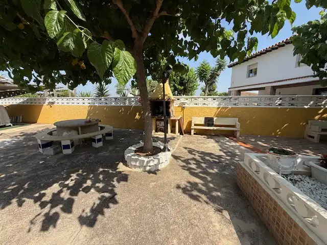 Vista exterior de Casa o chalet en venta en Alzira con Aire acondicionado, Jardín privado y Terraza