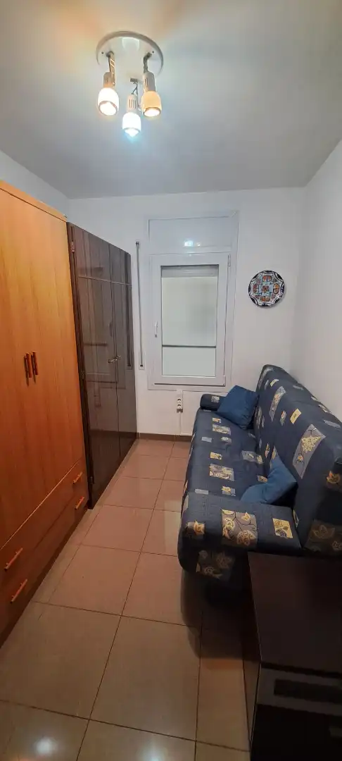Bedroom of Flat for rent in Terrassa  with Heating, Terrace and Furnished
