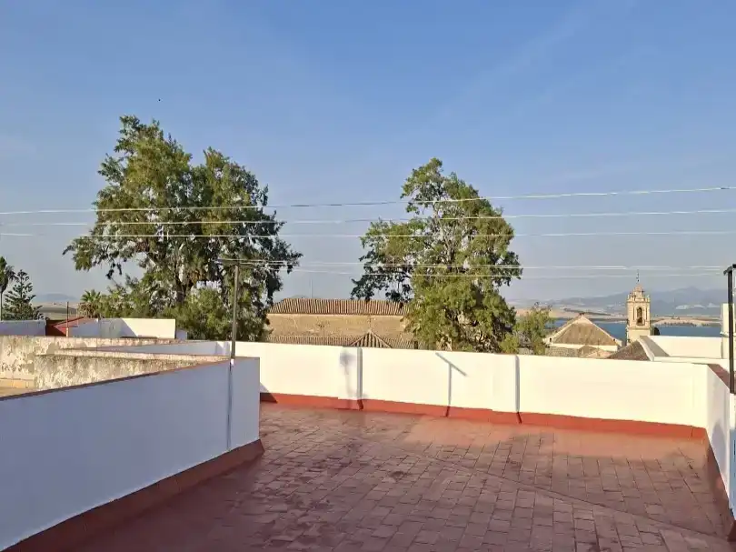 Terrassa de Pis en venda en Bornos amb Aire condicionat, Jardí privat i Moblat